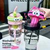Bingba High Value Straw Fruit Camellia Teacup with Portable Handle Large Capacity Kettle Muse Festival Gift Internet Celebrity