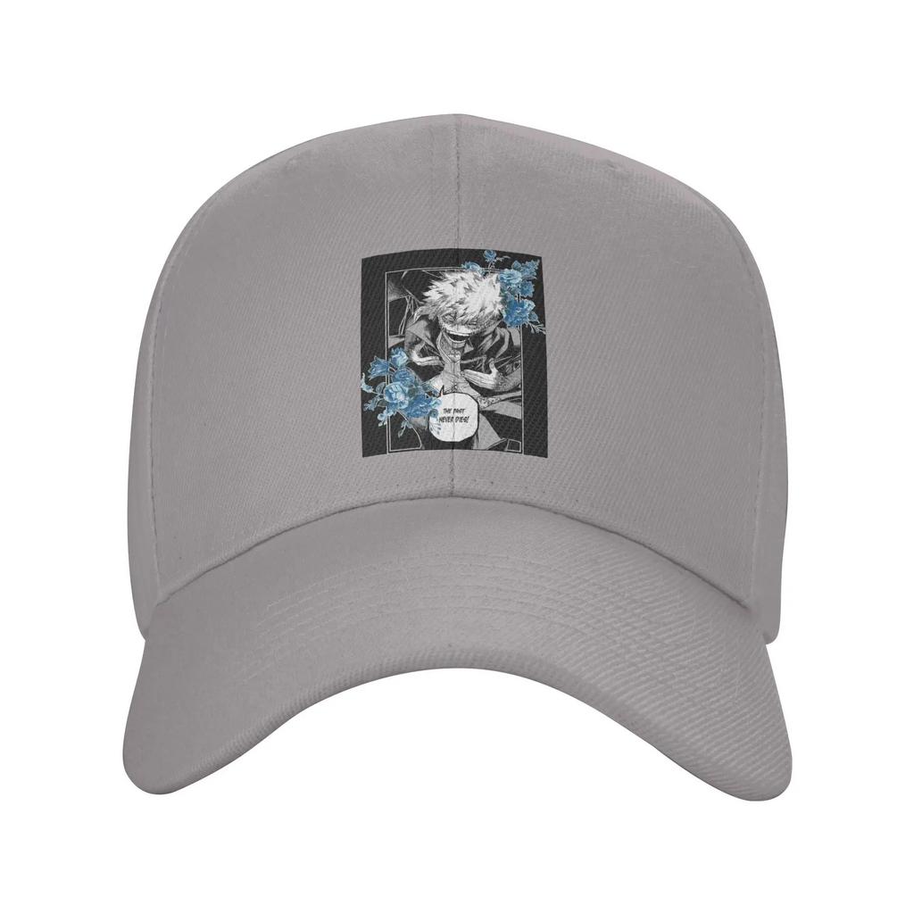 Unisex Baseball Hats My Hero Academia Dabi Anime Blue Flowers Outdoor Streetwear Summer Sports Baseball Caps Casquette Hats