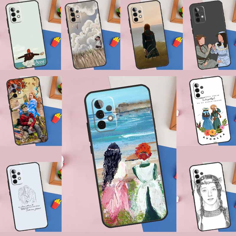 Anne with an E For Samsung Galaxy A52 A32 A22 A54 A14 A16 A26 A36 A56 A55 A35 A05 A06 A15 A53 A33 A13 Case