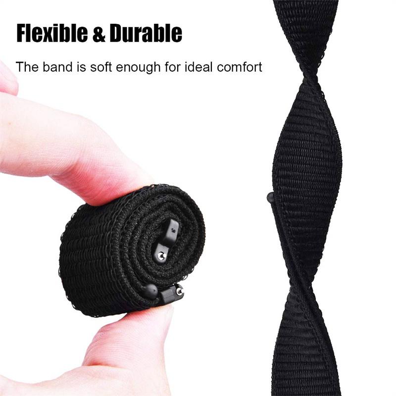 2Pcs 20mm 22mm Nylon Loop band For Amazfit GTS4/2/3/3pro/2e/GTS2 Mini/GTR 4 42mm/GTR2/2e/stratos bracelet Amazfit bip 6 5 strap