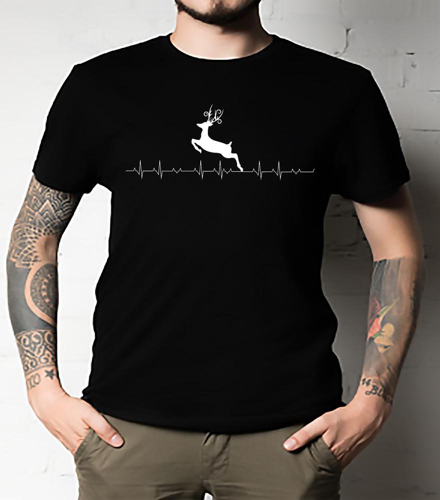 

Deer Hunting Hunt HeartbeatHunter Saying Classic T-Shirt ALL SIZE UNISEX Unisex T-Shirt XXXXL