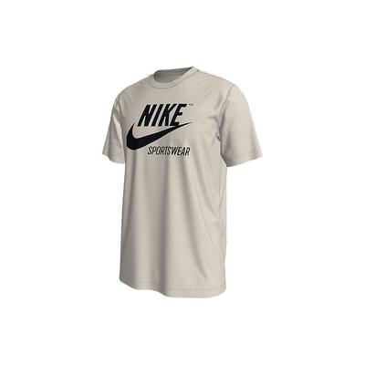 Solid Color Crew Neck Logo Print Vintage T-Shirt Men Tops Grey White BV0627-072
