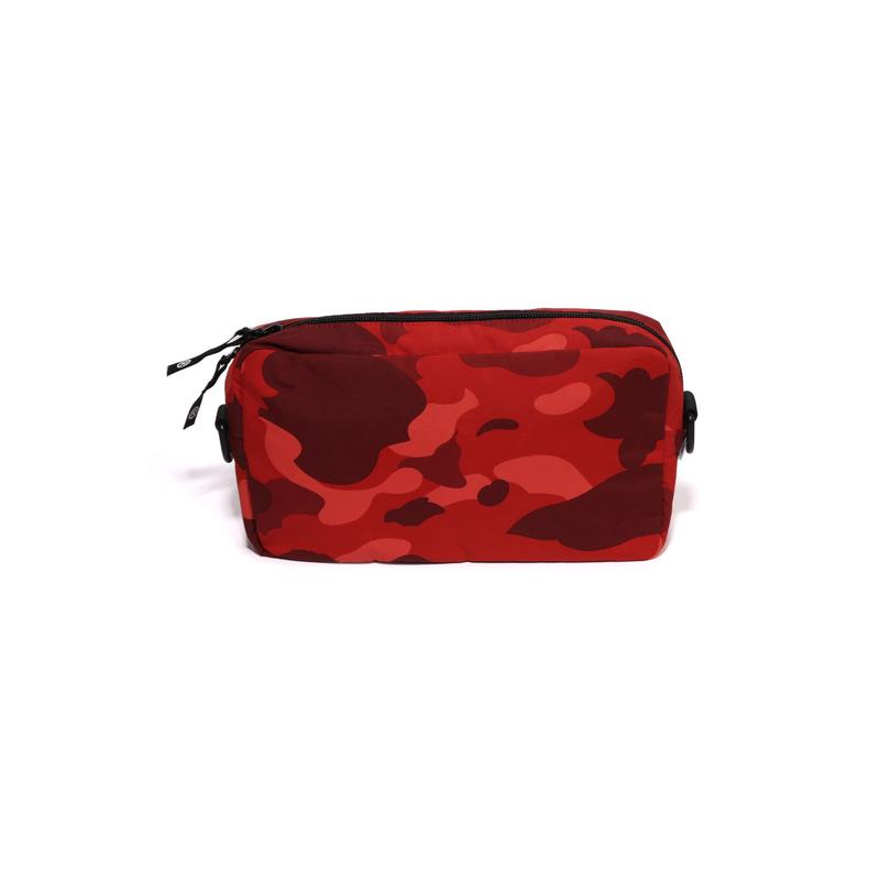 A Bathing Ape Camouflage Pattern Adjustable Shoulder Strap Fabric Crossbody Bag Men bags Multicolor 0ZXBGM001901P
