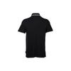 Armani Exchange Solid Color Logo Embellished Casual Loose Fit Short Sleeve Polo Shirt Men tops Black 8NZF75-Z8M5Z-1200
