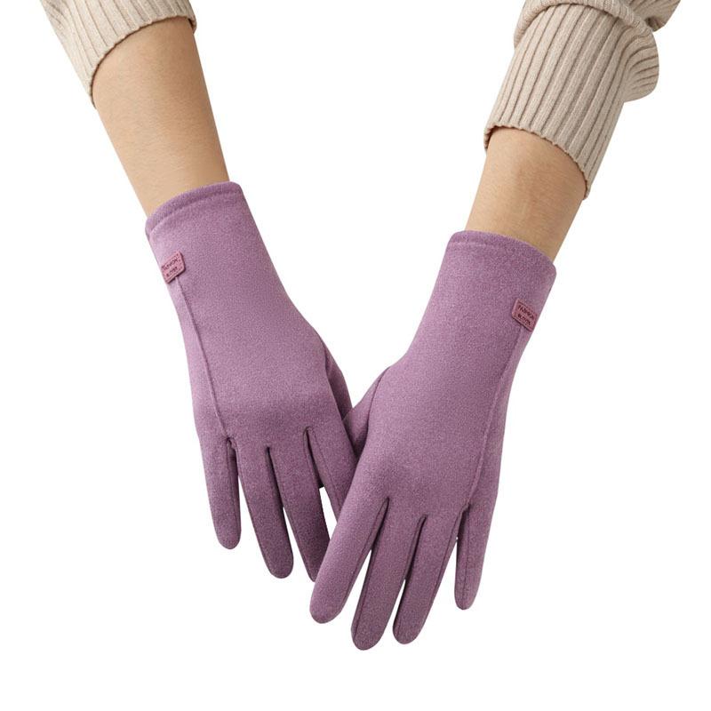 Womens Winter Warm Gloves with Sensitive Touch Screen Texting Fingers, Fleece Lined Windproof Gloves