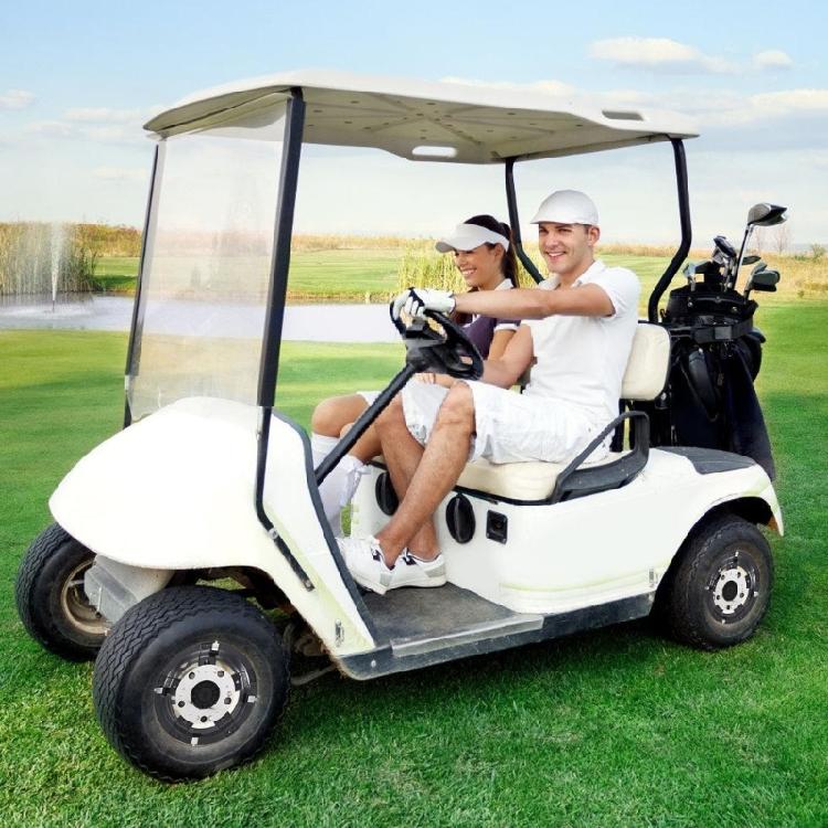 Weatherproofed Golf Cart Accessories Wheel Cover Quickly Install Golf Cart Hub Caps Improved Vehicle Longevity