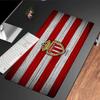 As Monaco Fc Crest Mouse pad Mouse pad, Gaming Mouse Pad, keyboard pad, Desk Decor for computer notebook Fan Gift Birthday Gift