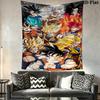 Dragon Ball Wall Tapestry Aesthetic Wall Hanging Printed Fabric Blanket Decorative Tapestries for Bedroom Living Room Home Decor