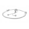 Pandora Pulseira Corrente Cobra com Fecho Coração Moments Women bracelet Prata 598699C01