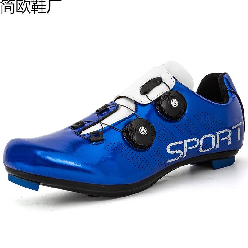 Men's and Women's Cycling Shoes Road Bike Lock Shoes Men's and Women's Summer New Mountain Bike Lock Shoes Hard Bottom Dynamic Non-lock