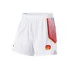 Sports Basketball Series Printed Mid-Waist Straight Shorts Men Bottoms White AAPS479-1