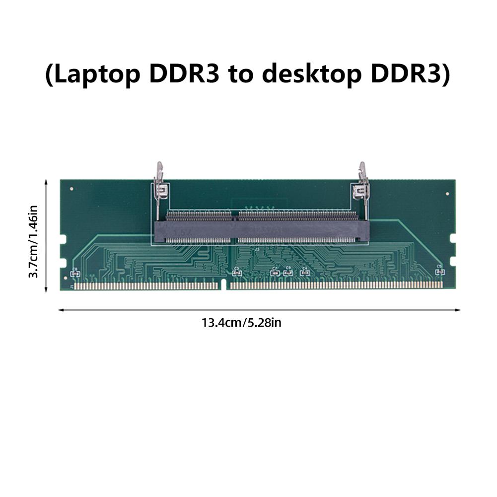

Laptop To Desktop Memory Adapter Card DDR3 DDR4 Memory Adapter Card SO-DIMM To PC DIMM Card Laptop To Desktop DDR3 DDR4 Connect