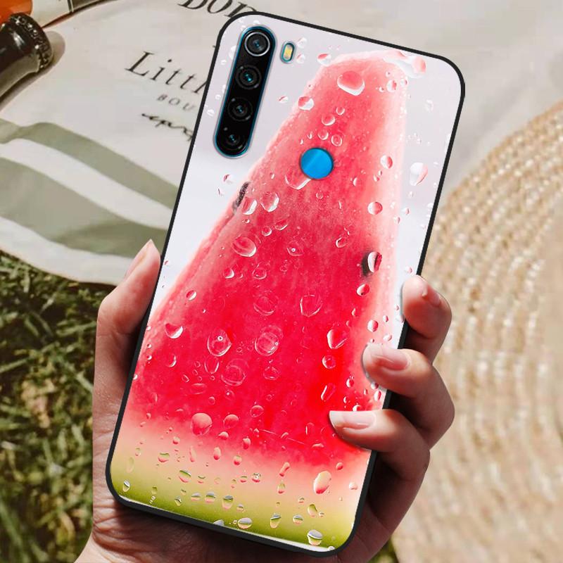 For Xiaomi Redmi Note 8 2021 / 8T Back Cover Silicone Phone Case For Redmi Note 8T Note8T 8 T Funda Note8 Pro Coque Bumper Shell