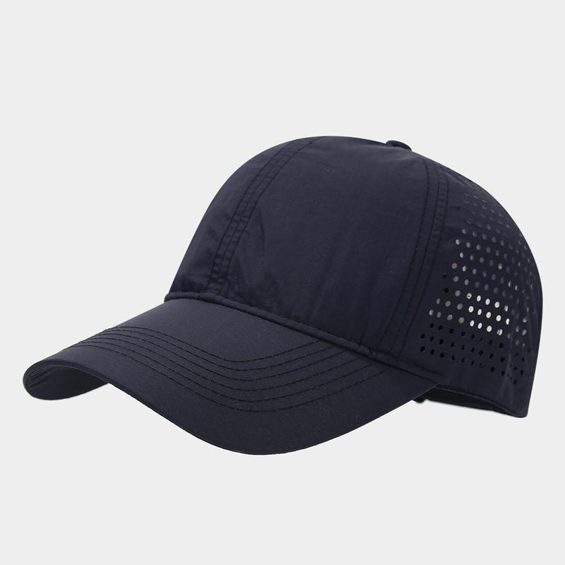 

Дышащая кепка для бега, быстросохнущая спортивная кепка, светоотражающая защитная сетка, регулируемая легкая бейсболка с защитой от ультрафиолетового излучения UPF 50