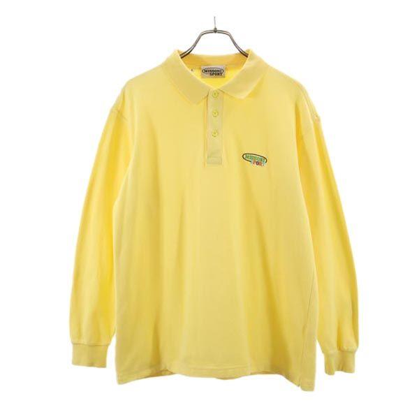 

Missoni Long sleeve Polo shirt L yellow Kanoko fabric Men s Used