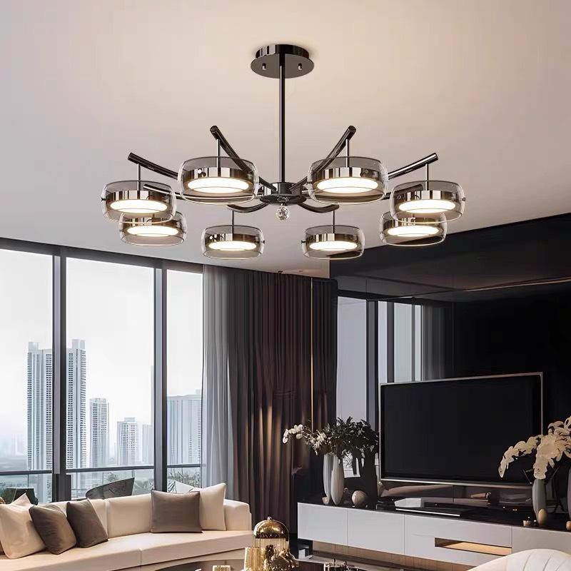 Italian Minimalist Designer Chandelier - 2025 High-End Light Luxury Style for Living Room