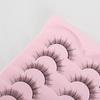 3D121 False Eyelashes: Natural, Thick, Mixed-Style, Handmade, European American Curly Simulation Eyelashes