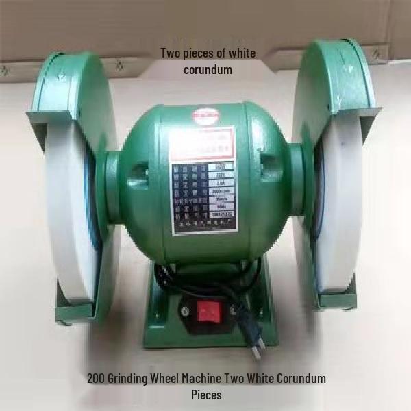 Compact 220V Electric Knife Sharpener & Multifunctional Desktop Polishing Grinder