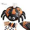 Kreatives Halloween-Geschenk für sie Taschentuchbox DIY Nähset, Thema, Patchwork-Stoffhandwerk Vampir Fledermaus Set, Handarbeit Gesteppte Hülle, Zuhause Und