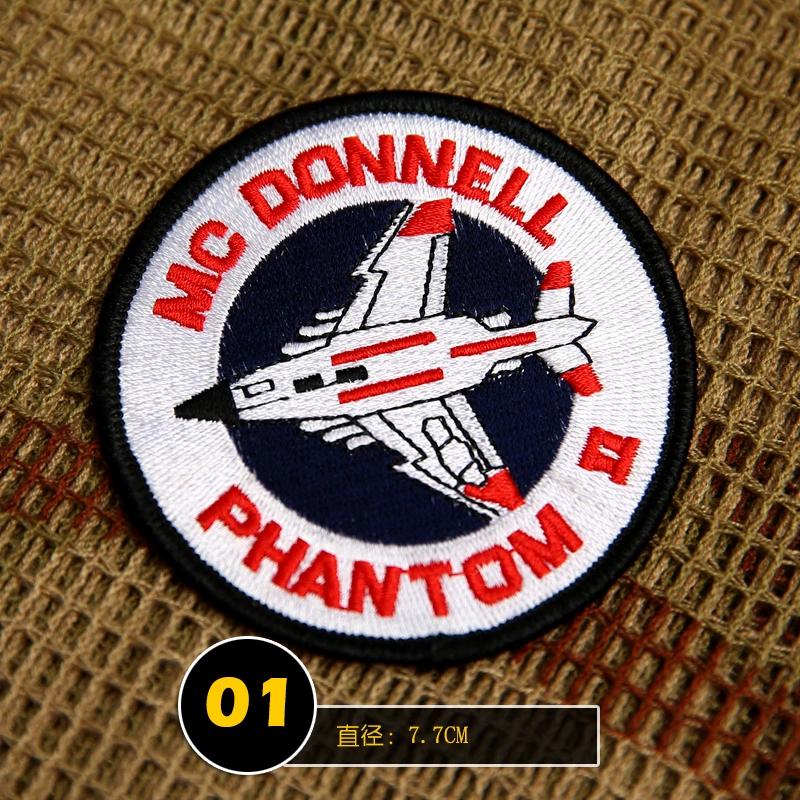 Military Fan Embroidered Armband Flight Jacket Armband Tactical Velcro Cloth Label Shoulder Badge Morale Badge Backpack Sticker