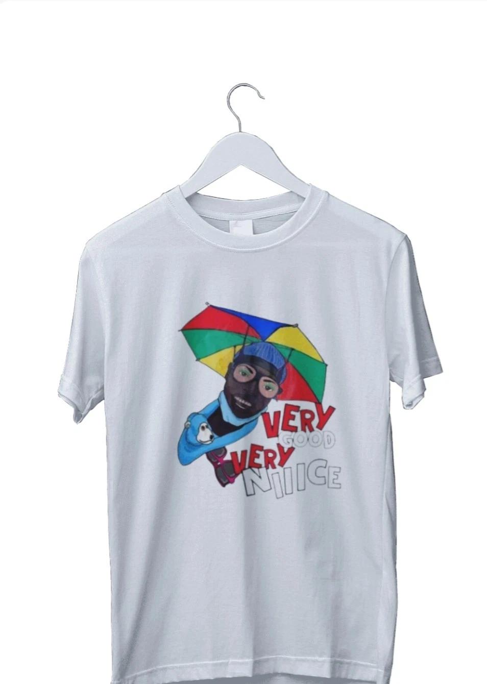 Men s Casual Graphic Hello Chicken Nuggets Very Good Very NiceGraph... S
