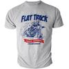 Speedway Flat Track Motorcycle AMA Pro Grandnational Heather T-shirt OZ9143