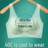 Seamless Plus Size Push-Up Bra: Thin, Breathable, Adjustable with Side Support for a Beautiful Back.