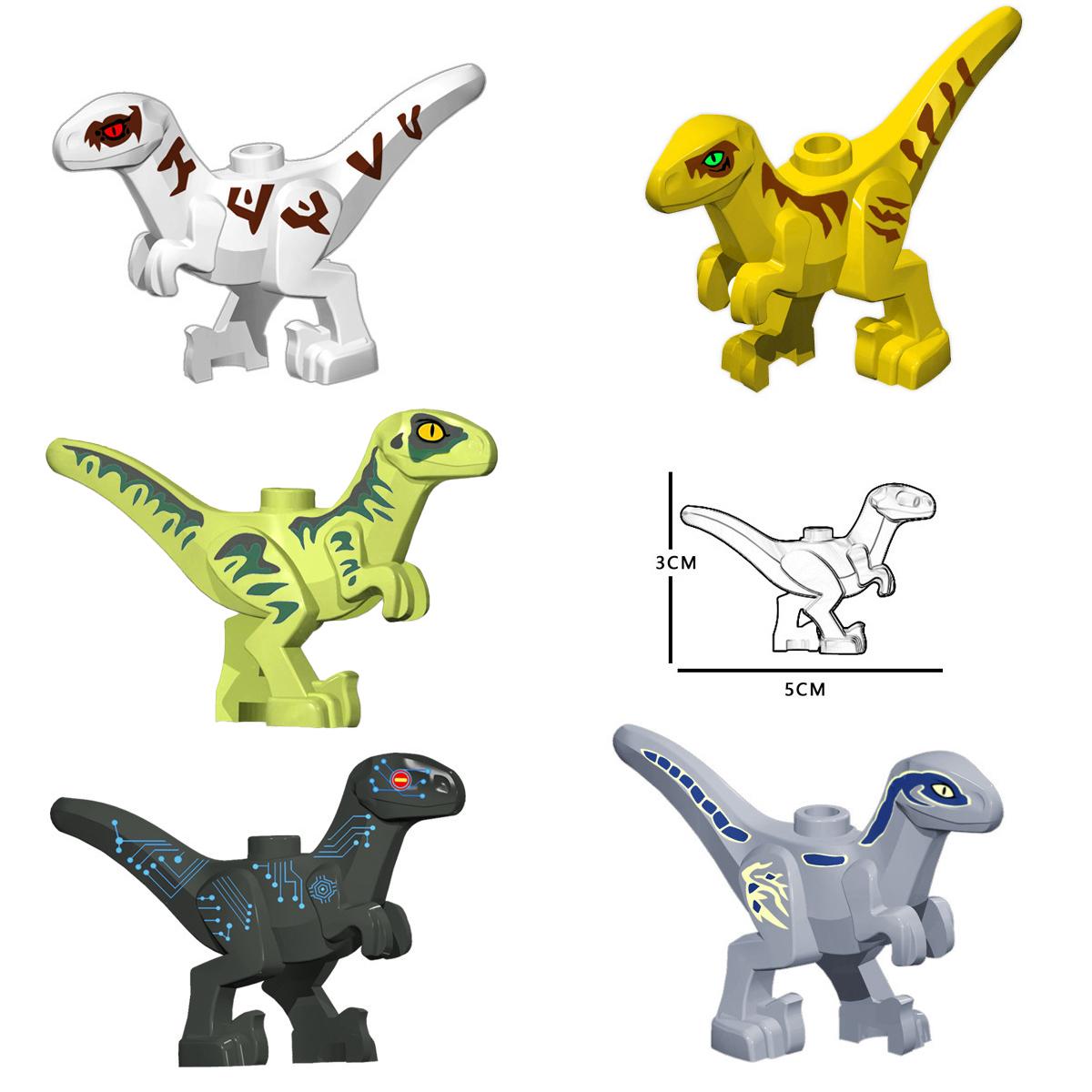 Игрушки-конструкторы для детей «Динозавры» Коллекция Сувенир Подарок День Рождения Юрский Рекс Раптор