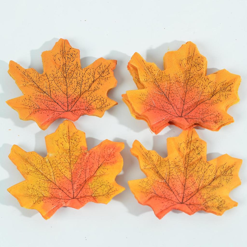 Maple Leaf Pack: Multi-style & Multi-color Mix for Halloween & Christmas