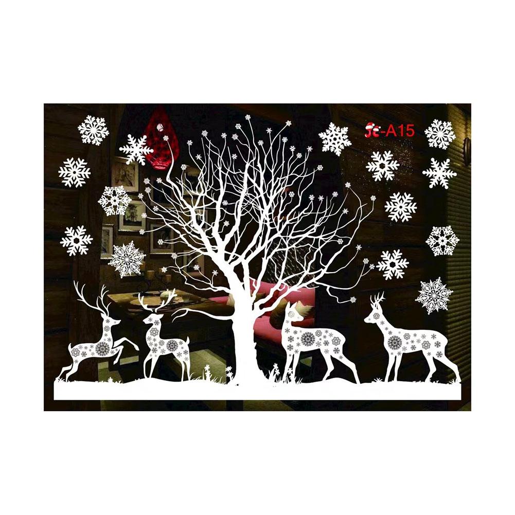 Christmas Decal 50*70cm Festive Decor For Christmas