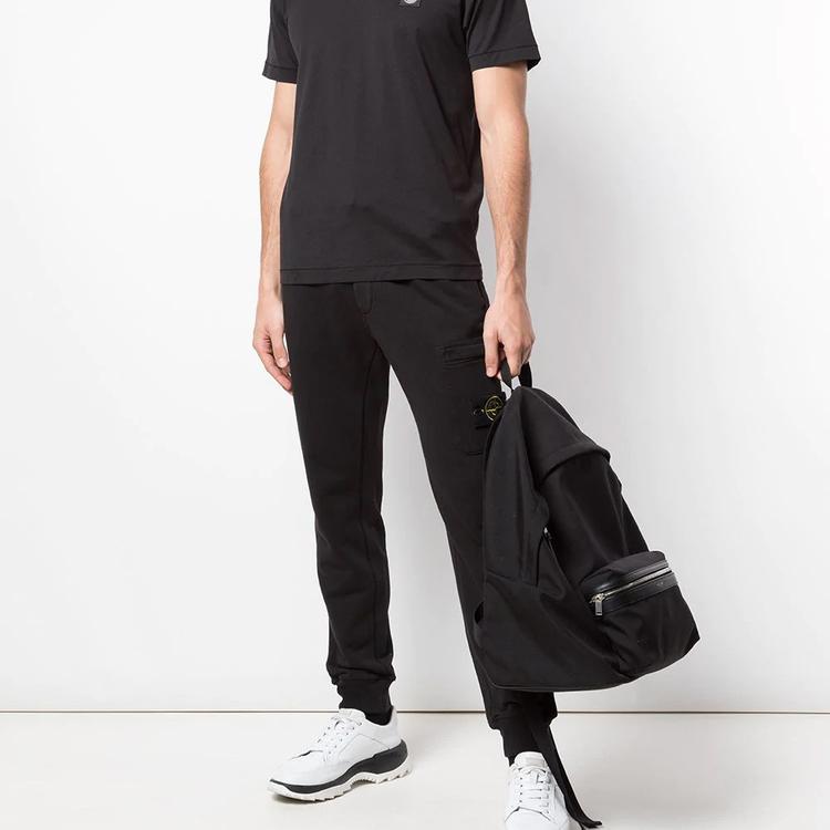 Stone Island Classic Sweatpant Black Men Bottoms 721564551-V0029