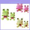 Cute Big Eyed Frog Plush Toy Soft Stuffed Hug Doll Perfect Gift For Kids