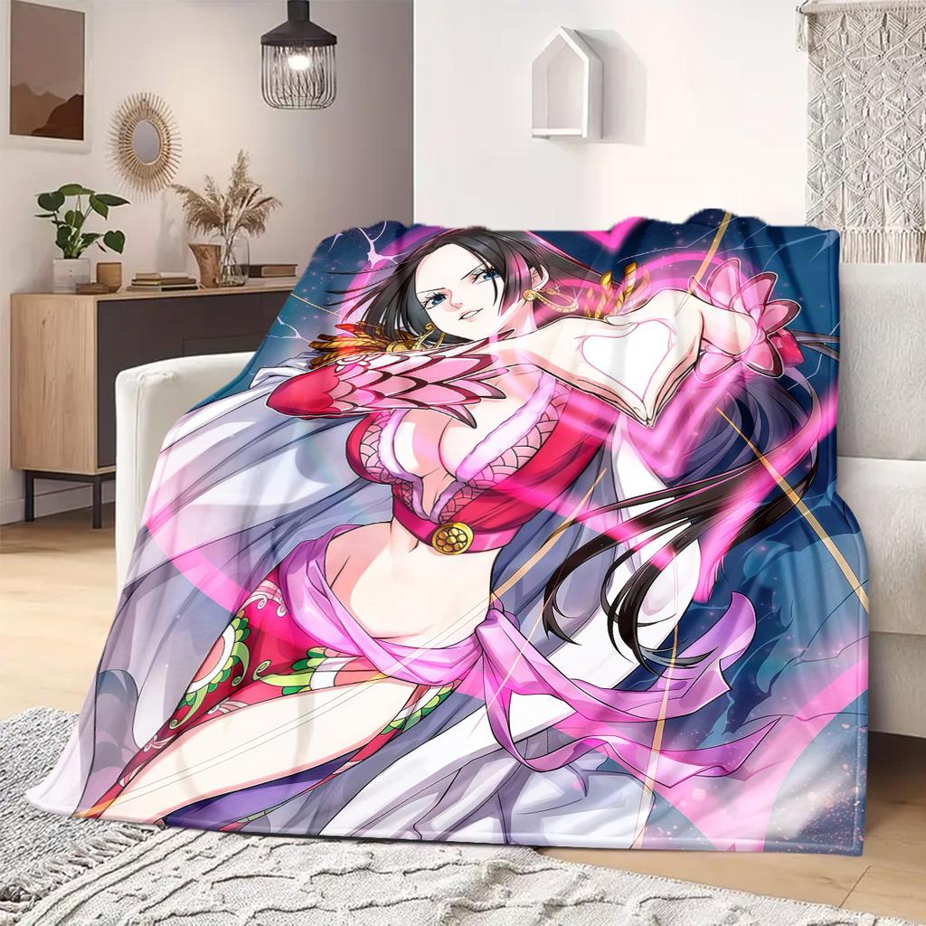 Nico Robin Print Blanket Warm Comfortable Flannel Blanket Suitable for Bedrooms,Sofas, Beds,Chairs,Travel -QIAO65