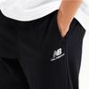 New Balance Nbmle21023 Uni Essential Single Mesh Wide Pants Loose Fit  Black 