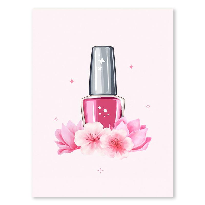 Personalizované laky na nehty Technologické tvary Malování na stěnu Malba na plátno Severská móda Plakáty a tisky Obrázky pro výzdobu salonu krásy