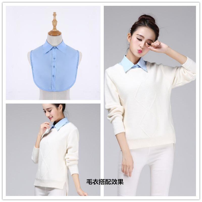Fake Collar Versatile Fake Collar Women'S Fake Shirt Collar Multi-Colored Fake Shirt Collar