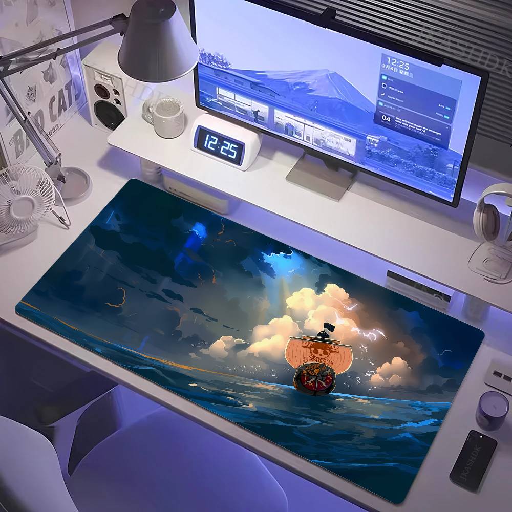 One Piece Anime/Manga Mouse Pad (Robin,Luffy,Zoro,Sanji,Nami,Law) — Computer Keyboard Mat,Gaming Accessory