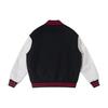 Converse Baseball Jerseys Unisex Black Baseball Collar Moderate Straight Fit 10025247-A01