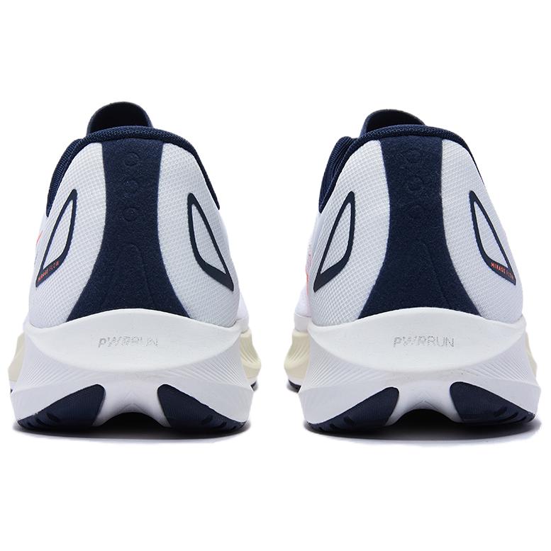 SAUCONY נעלי אימון ריצה Mirage Flow נוחות רכות נושמות נעלי סניקרס לגברים לבן S28214-4