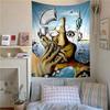 S-Salvador Dali Abstract Art Printed Large Wall Tapestry Cheap Hippie Wall Hanging Bohemian Wall Tapestries Mandala INS