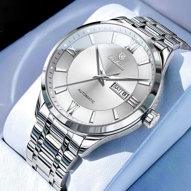 Il nuovo orologio meccanico non automatico da uomo impermeabile con calendario luminoso è un successo