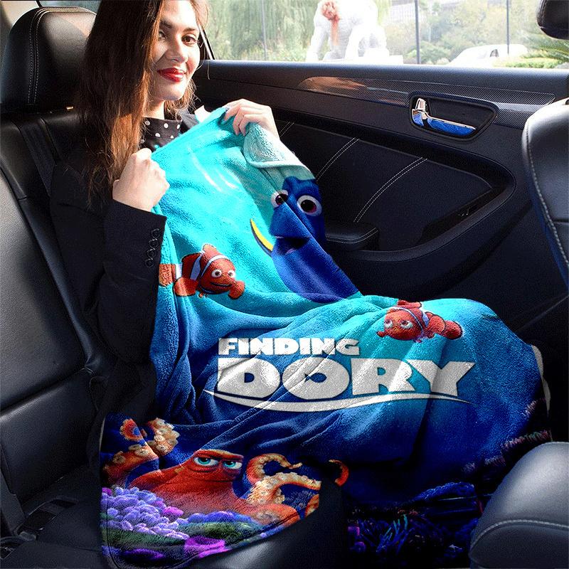 1pc Fining Nemo Printing Blanket - Soft, All-Season Throw for Living Room, Beroom,Personalize Gift with Aorable Cartoon esign