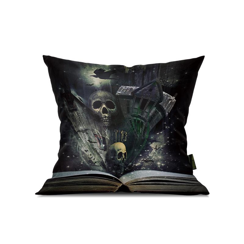 

Новая домашняя наволочка на Хэллоуин, ужас, диван, поясничная праздничная вечеринка, украшение, наволочка 45x45cm