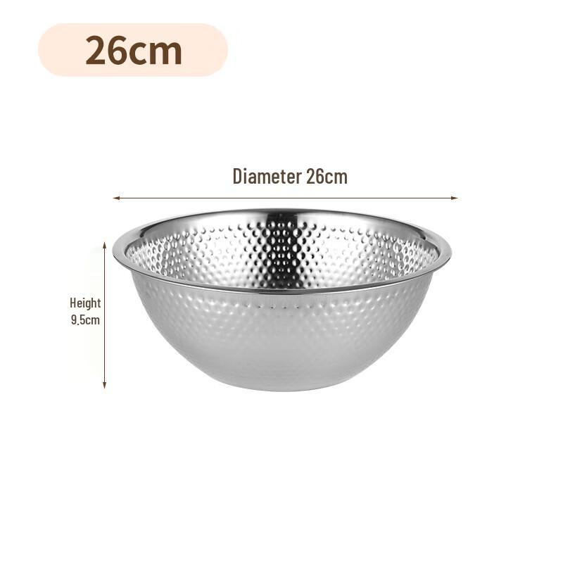 Sigaang Multi-purpose Stainless Steel Mixing Bowl