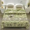 Summer Thin Blanket, New Air Conditioning Quilt, Gift, Skin Friendly Washed Cotton, Summer Cool Quilt