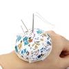 1Pc HOT Button Storage Home Supplies Tool Sewing Pin Cushion Floral Needle Holder Wrist Strap