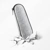 For Gillette Fusion5 Razor Case,EVA Waterproof Shockproof Razor Storage Bag Travel Carrying Shaver Case for Gillette Fusion5 Razor (Grey)
