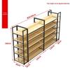 Multi-Layer Display Rack for Convenience Stores and Stationery Shops