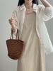 Women's Lightweight Tencel Sun Protection Jacket - 2025 Summer Frog Button Long Sleeve with Back Slit
