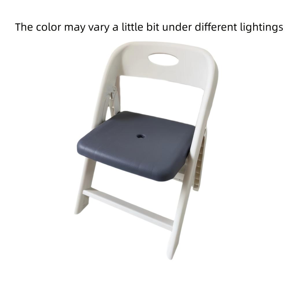 Klassischer Stil Kunststoff Aufbewahrungsbank mit Rückenlehne und Fach, Armloser Mehrzweck Heim Möbel Dekorativer Hocker, mit eingebauter Organisation,